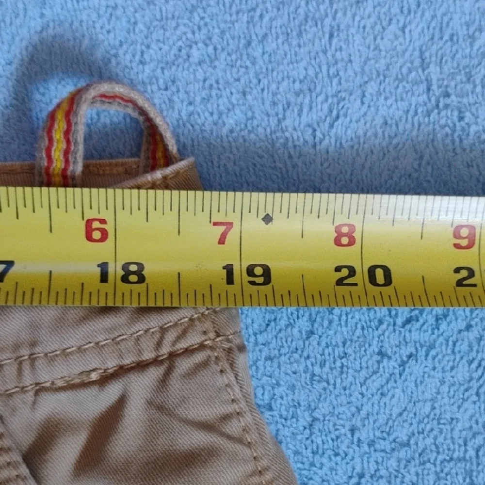 Paperbacks Tan Flat Front Shorts